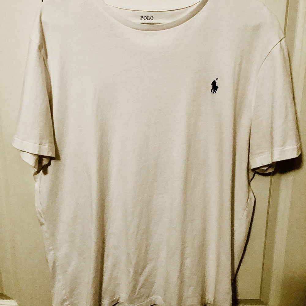 Polo Large Short Sleeve White T-Shirt